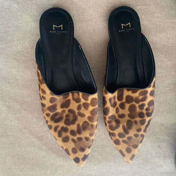 Marc Fisher animal print shoes in size 8 - Picture 1 of 8